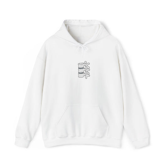 Anatomical Spine Embroidered Hoodie