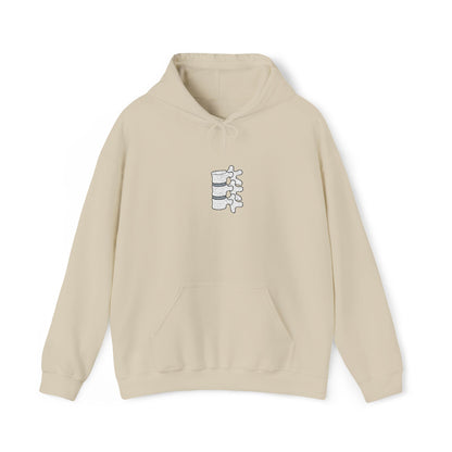 Anatomical Spine Embroidered Hoodie