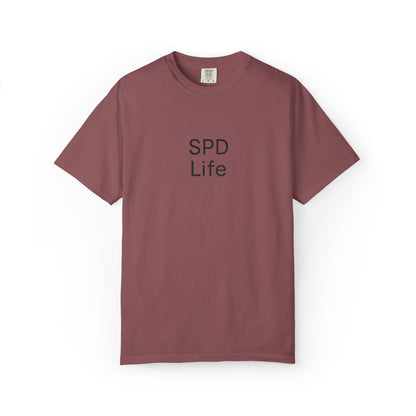 SPD Life T-Shirt | Minimal Text Graphic Tee