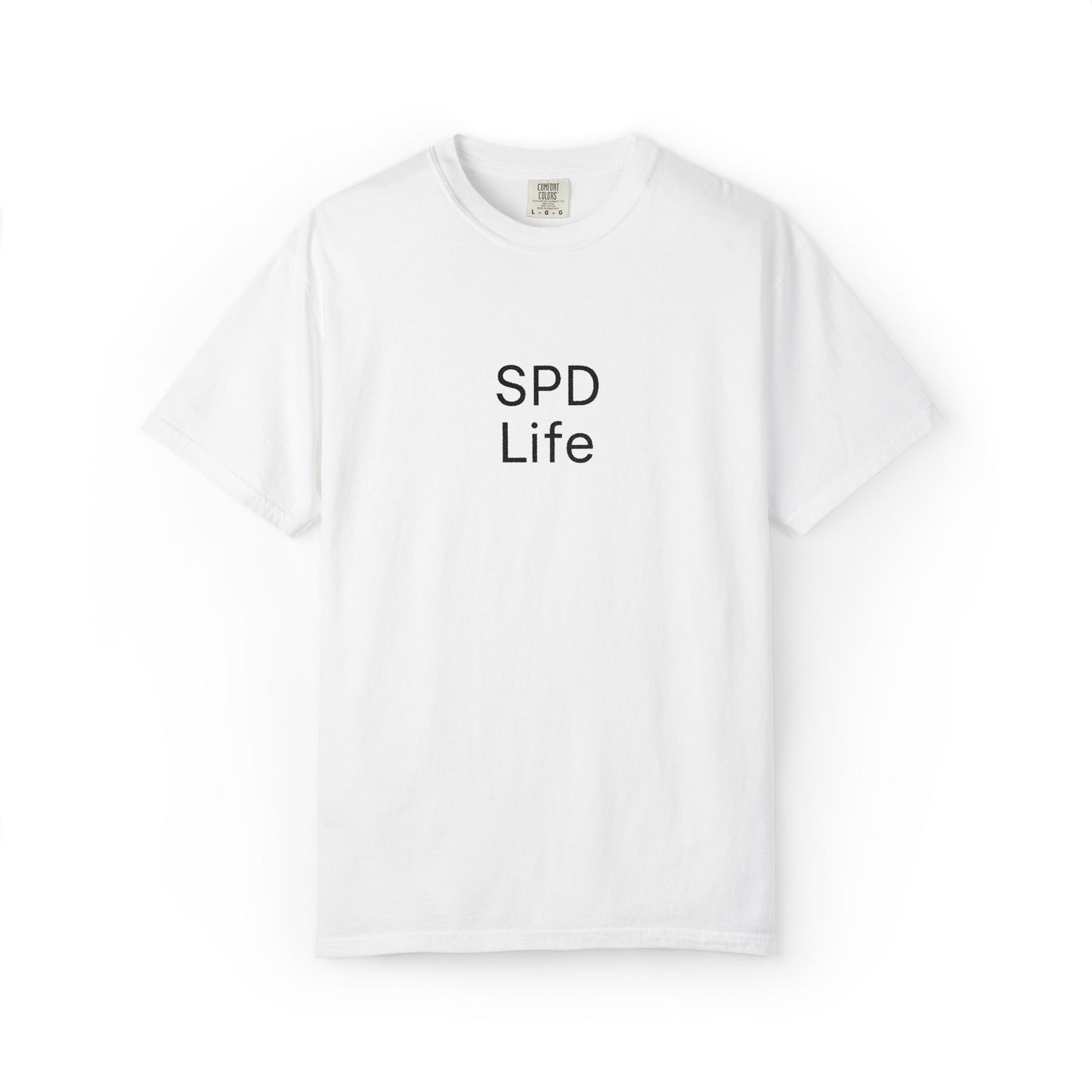 SPD Life T-Shirt | Minimal Text Graphic Tee