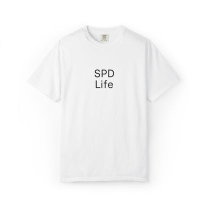 SPD Life T-Shirt | Minimal Text Graphic Tee
