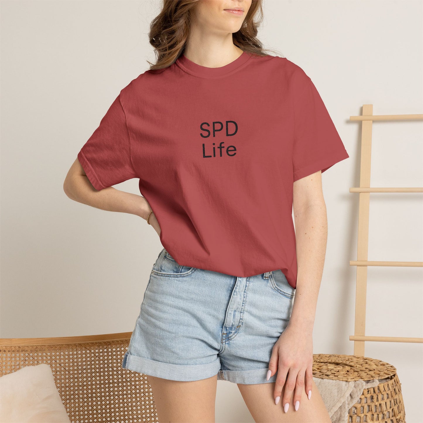 SPD Life T-Shirt | Minimal Text Graphic Tee