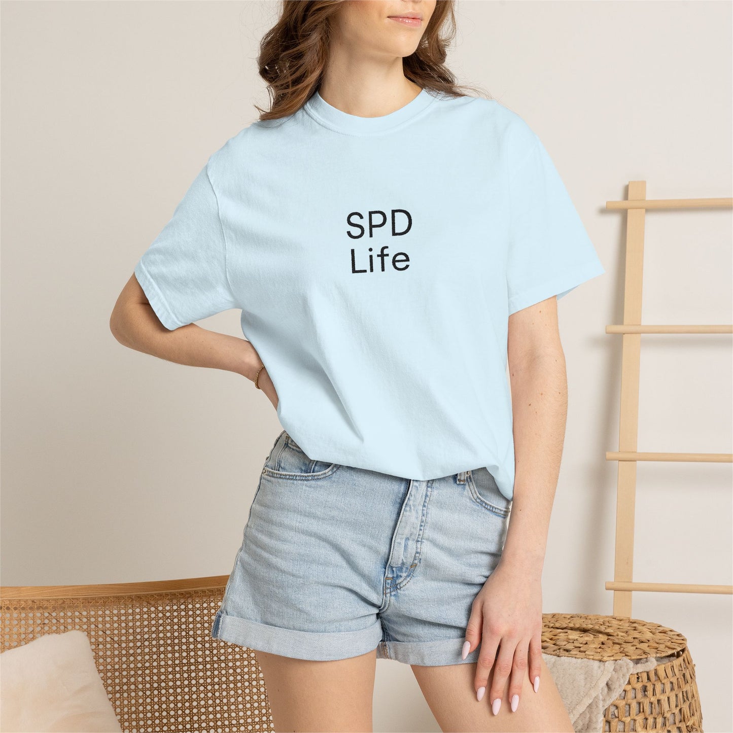 SPD Life T-Shirt | Minimal Text Graphic Tee