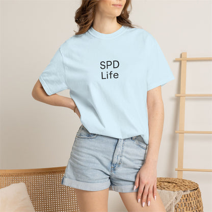 SPD Life T-Shirt | Minimal Text Graphic Tee