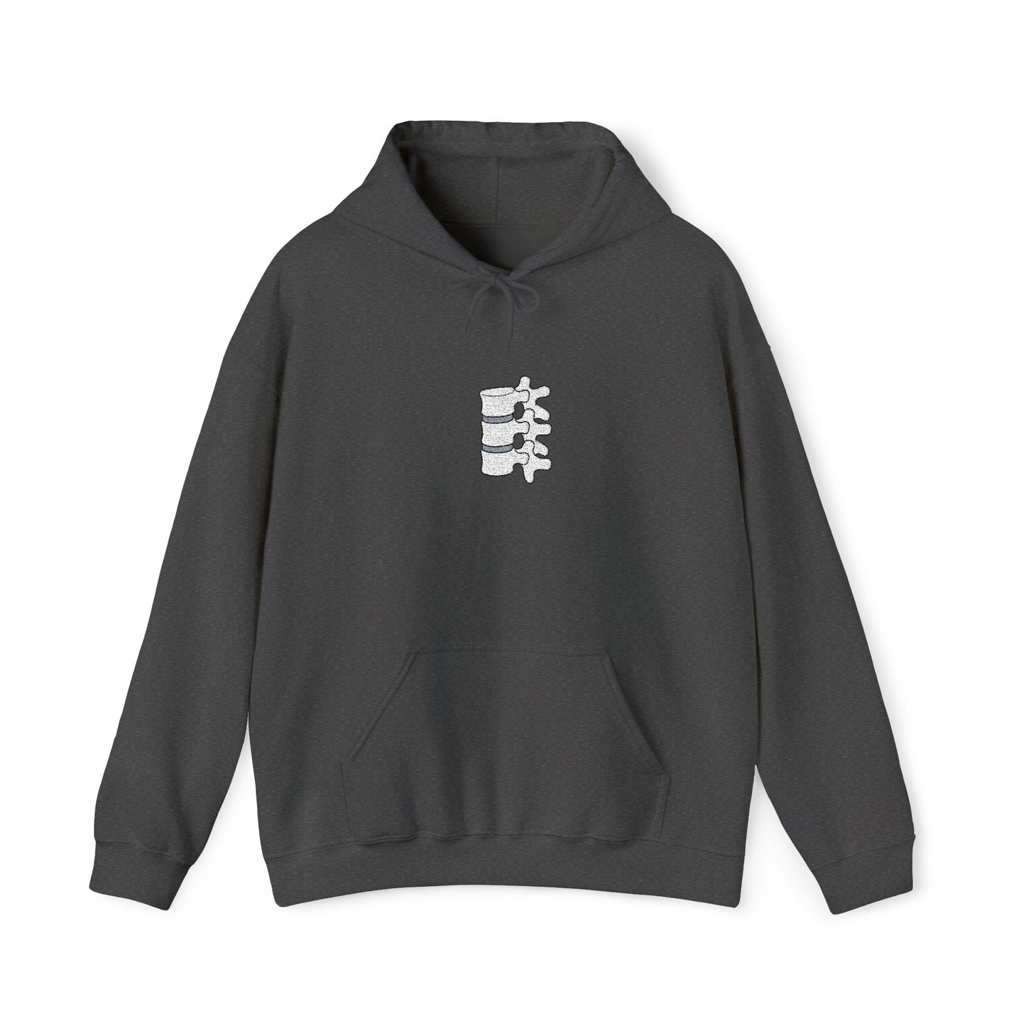 Anatomical Spine Embroidered Hoodie