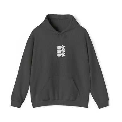 Anatomical Spine Embroidered Hoodie