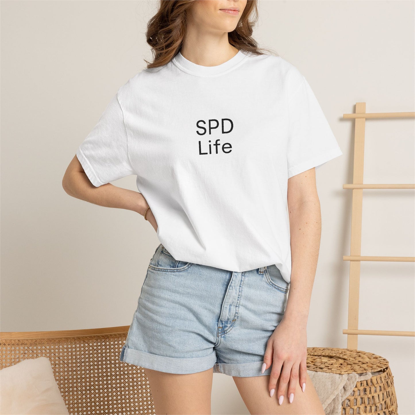 SPD Life T-Shirt | Minimal Text Graphic Tee