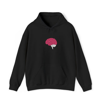 Anatomical Brain Embroidered Hoodie