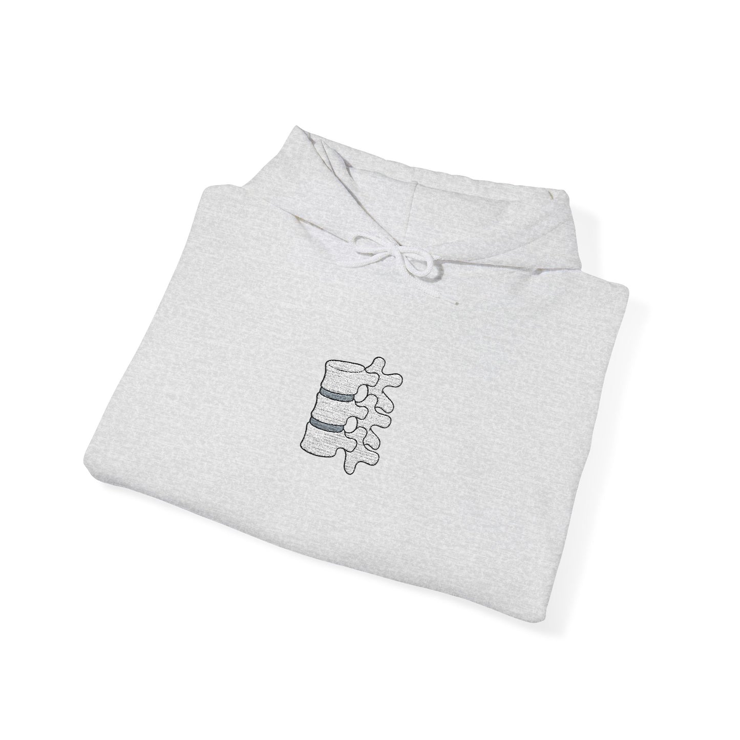 Anatomical Spine Embroidered Hoodie