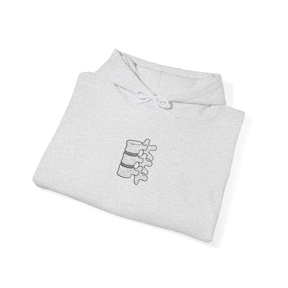 Anatomical Spine Embroidered Hoodie