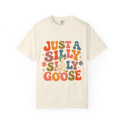 Silly Goose T-Shirt — Goose in Surgical Cap Tee