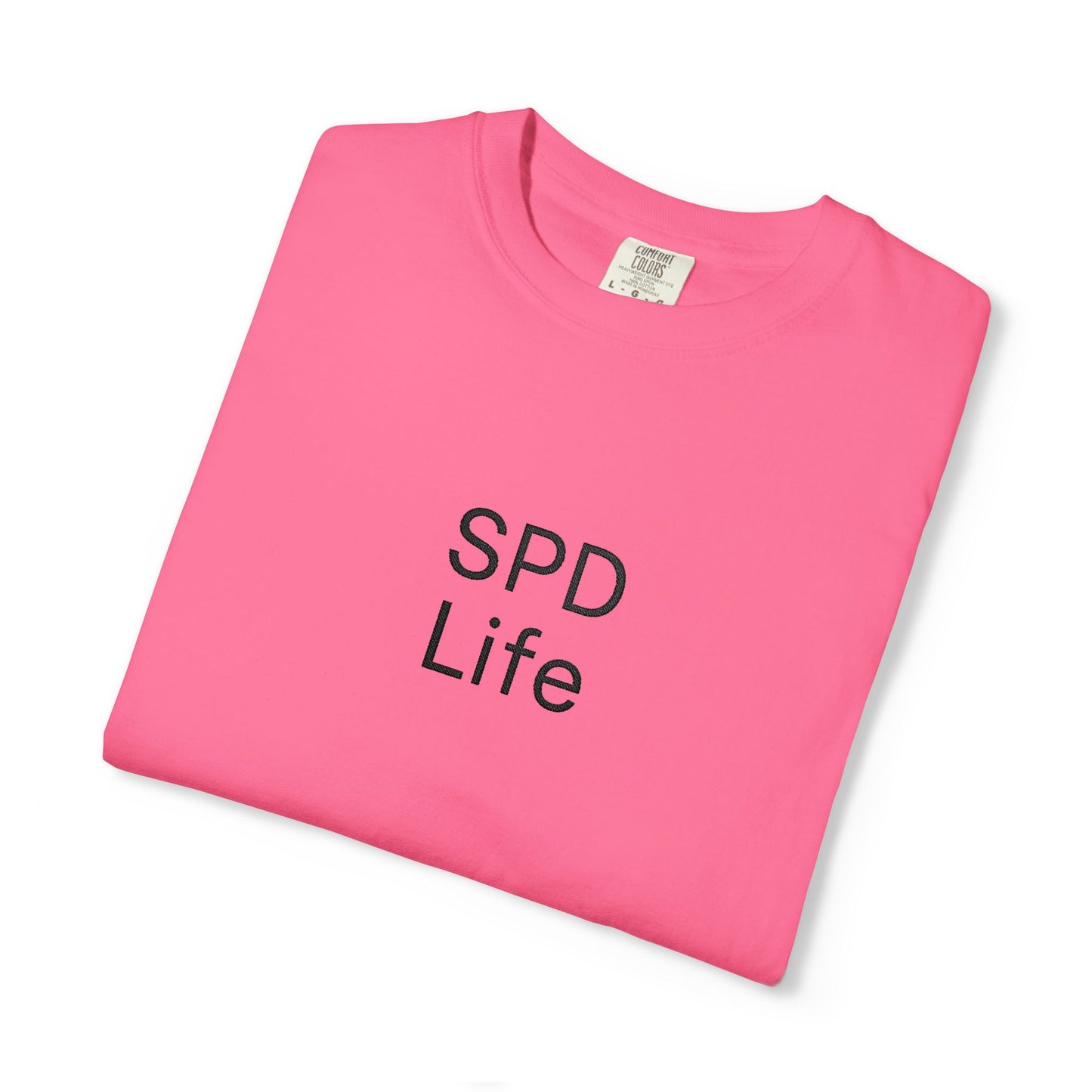 SPD Life T-Shirt | Minimal Text Graphic Tee