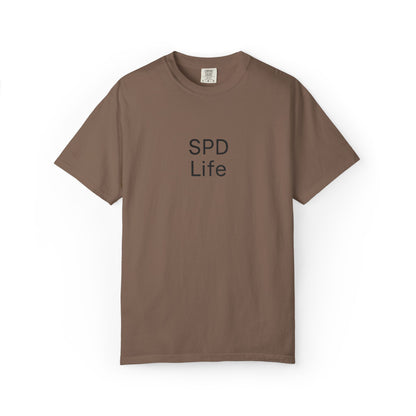SPD Life T-Shirt | Minimal Text Graphic Tee