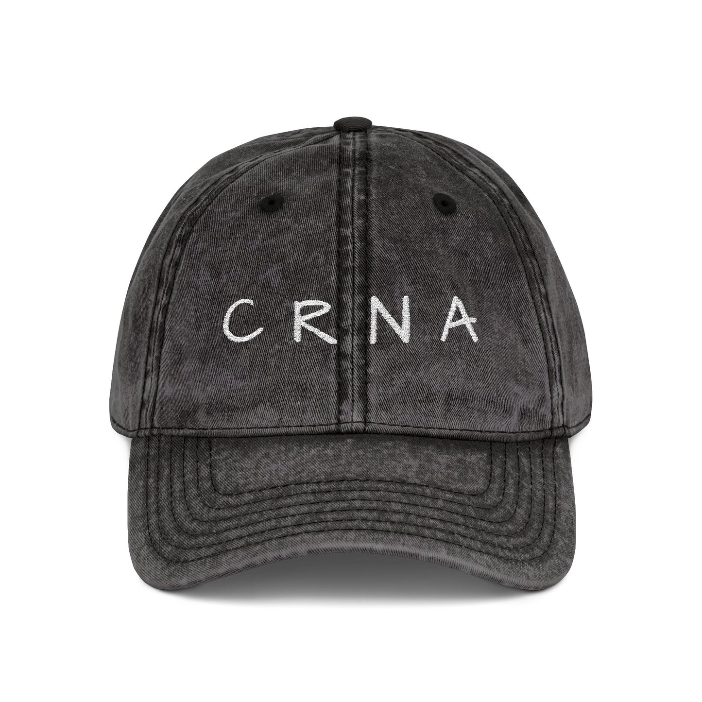 Embroidered "CRNA" Vintage Cap