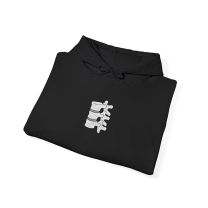 Anatomical Spine Embroidered Hoodie