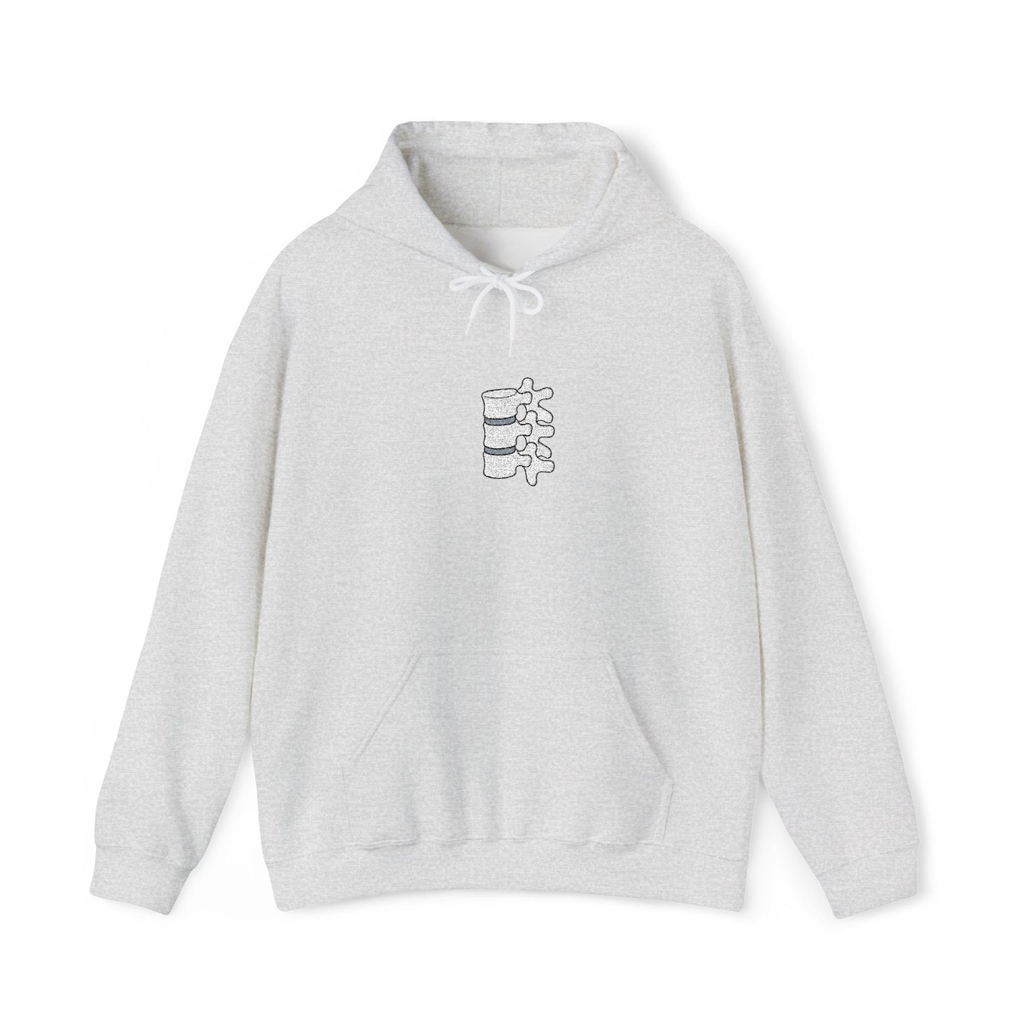 Anatomical Spine Embroidered Hoodie