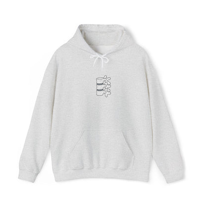 Anatomical Spine Embroidered Hoodie