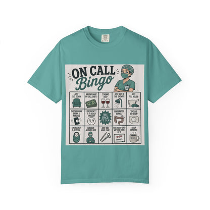 On Call Bingo T-shirt | Operating Room Humor Tee