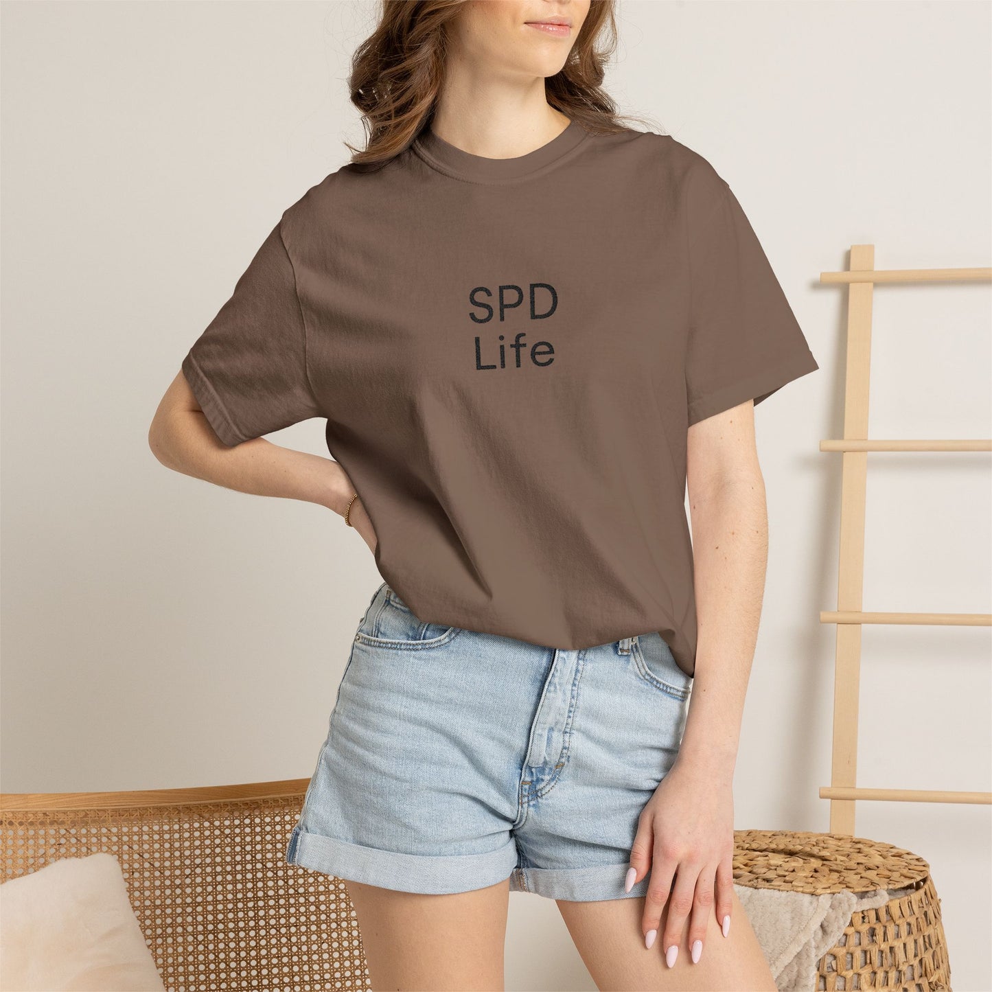 SPD Life T-Shirt | Minimal Text Graphic Tee