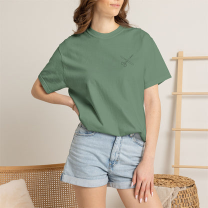 Surgical Instruments Logo T-Shirt | Minimal Pocket Graphic