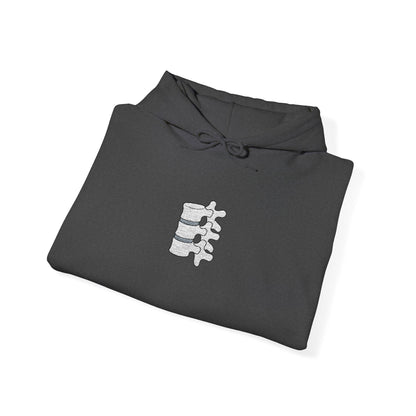 Anatomical Spine Embroidered Hoodie
