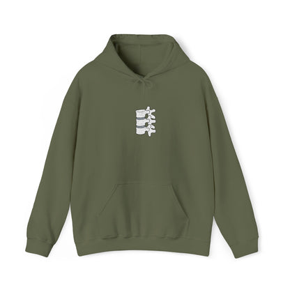 Anatomical Spine Embroidered Hoodie
