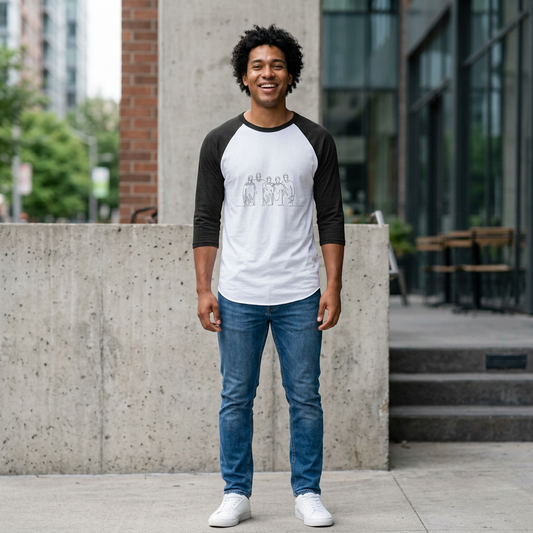Surgery Friends Raglan Shirt — Supportive Medical Crew Tee