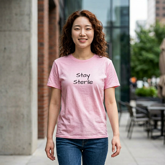Stay Sterile T-Shirt — Clinical Humor Medical Tee