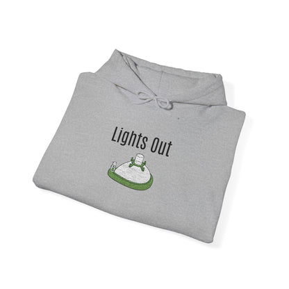 "Lights Out" Embroidered Anesthesia Hoodie