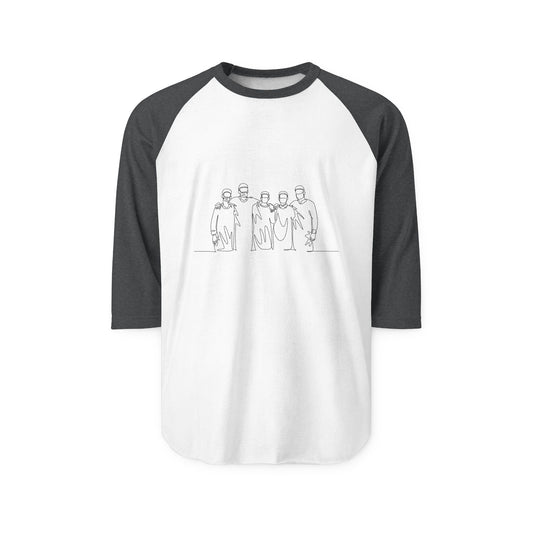 Surgery Friends Raglan Shirt — Supportive Medical Crew Tee