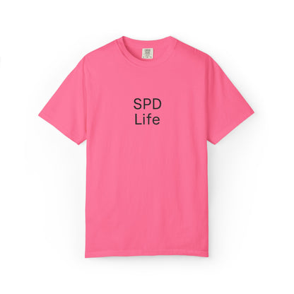 SPD Life T-Shirt | Minimal Text Graphic Tee