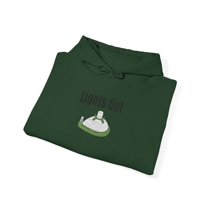 "Lights Out" Embroidered Anesthesia Hoodie