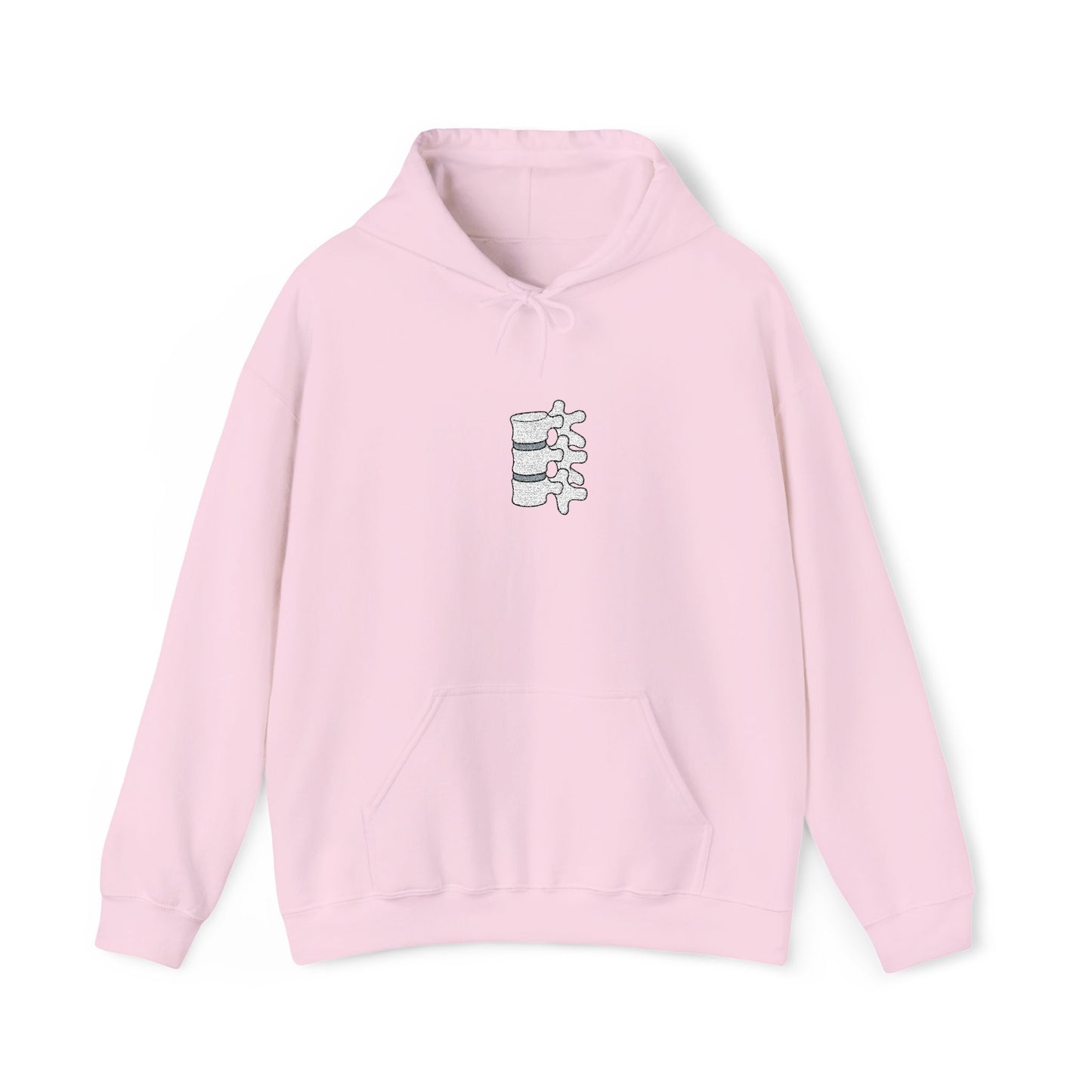 Anatomical Spine Embroidered Hoodie