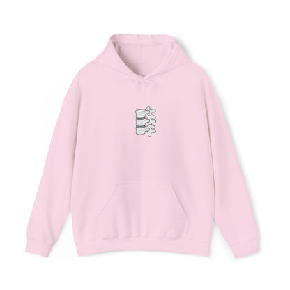 Anatomical Spine Embroidered Hoodie