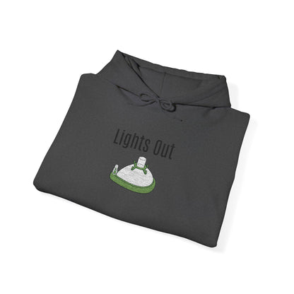 "Lights Out" Embroidered Anesthesia Hoodie