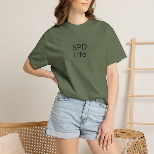 SPD Life T-Shirt | Minimal Text Graphic Tee