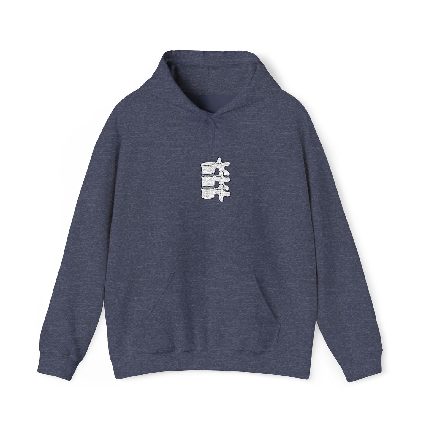 Anatomical Spine Embroidered Hoodie