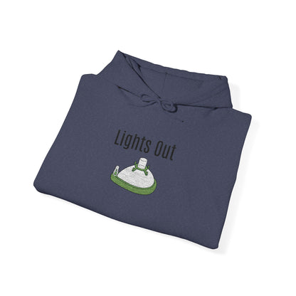 "Lights Out" Embroidered Anesthesia Hoodie