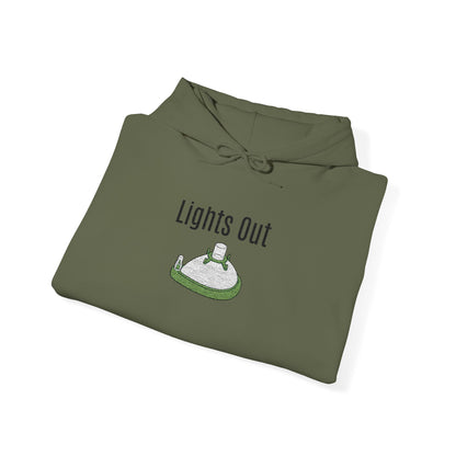 "Lights Out" Embroidered Anesthesia Hoodie