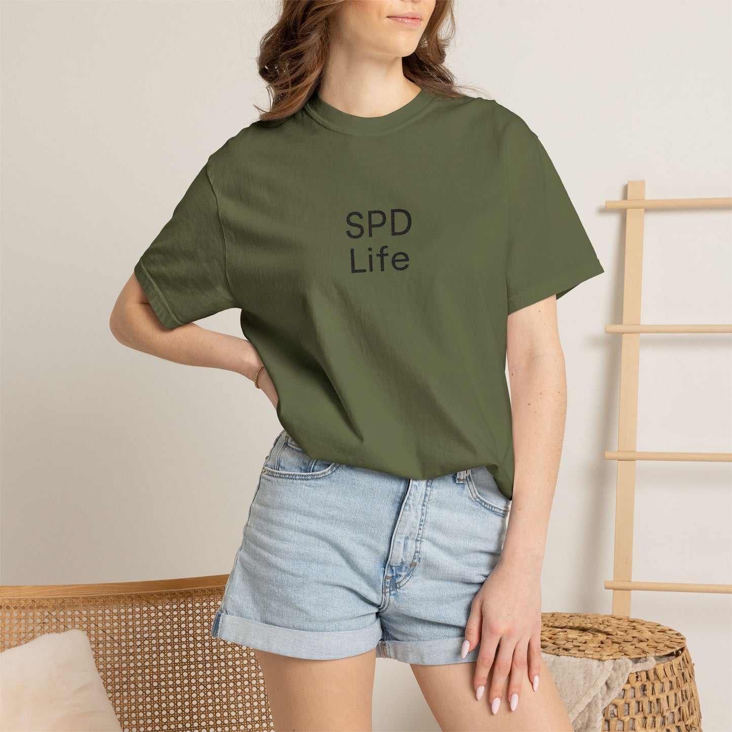 SPD Life T-Shirt | Minimal Text Graphic Tee