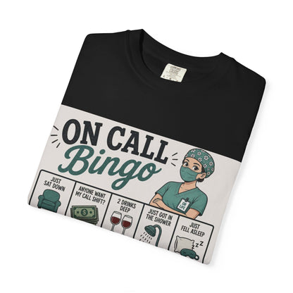 On Call Bingo T-shirt | Operating Room Humor Tee