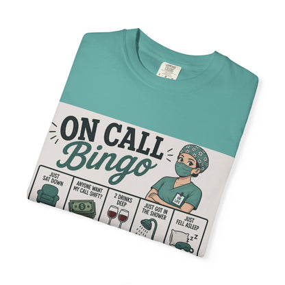 On Call Bingo T-shirt | Operating Room Humor Tee