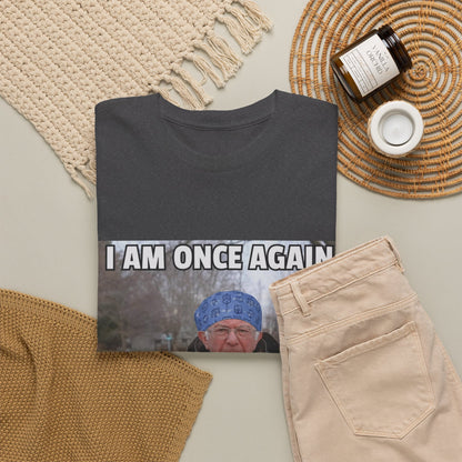I Am Once Again Asking For A Flip Room T-Shirt | Bernie Meme Tee