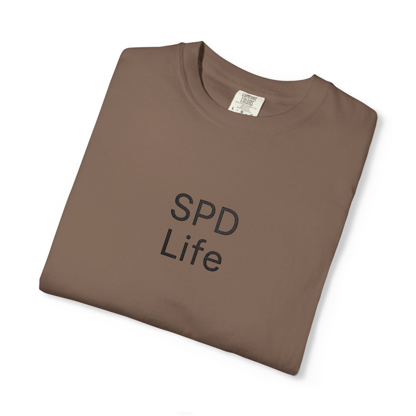 SPD Life T-Shirt | Minimal Text Graphic Tee