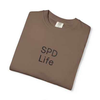 SPD Life T-Shirt | Minimal Text Graphic Tee