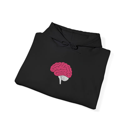Anatomical Brain Embroidered Hoodie
