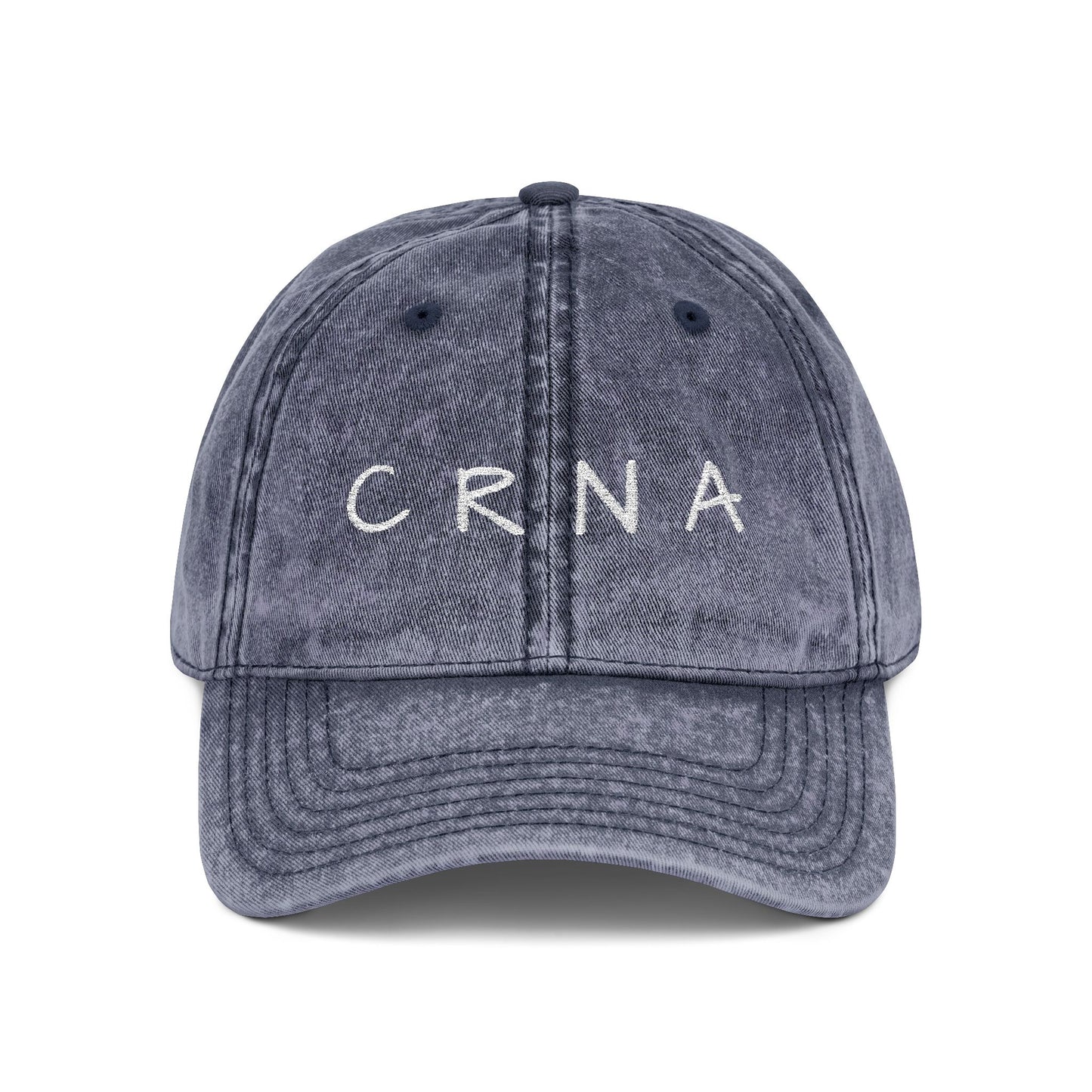 Embroidered "CRNA" Vintage Cap