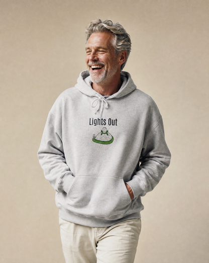 "Lights Out" Embroidered Anesthesia Hoodie