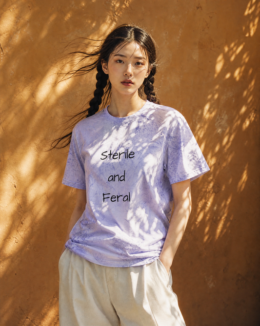 Sterile And Feral  — Vintage Wash Tee