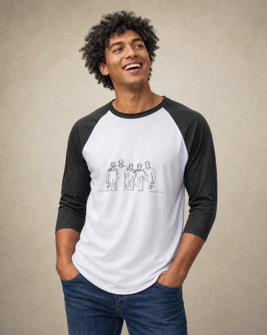 Surgery Friends Raglan Shirt — Supportive Medical Crew Tee